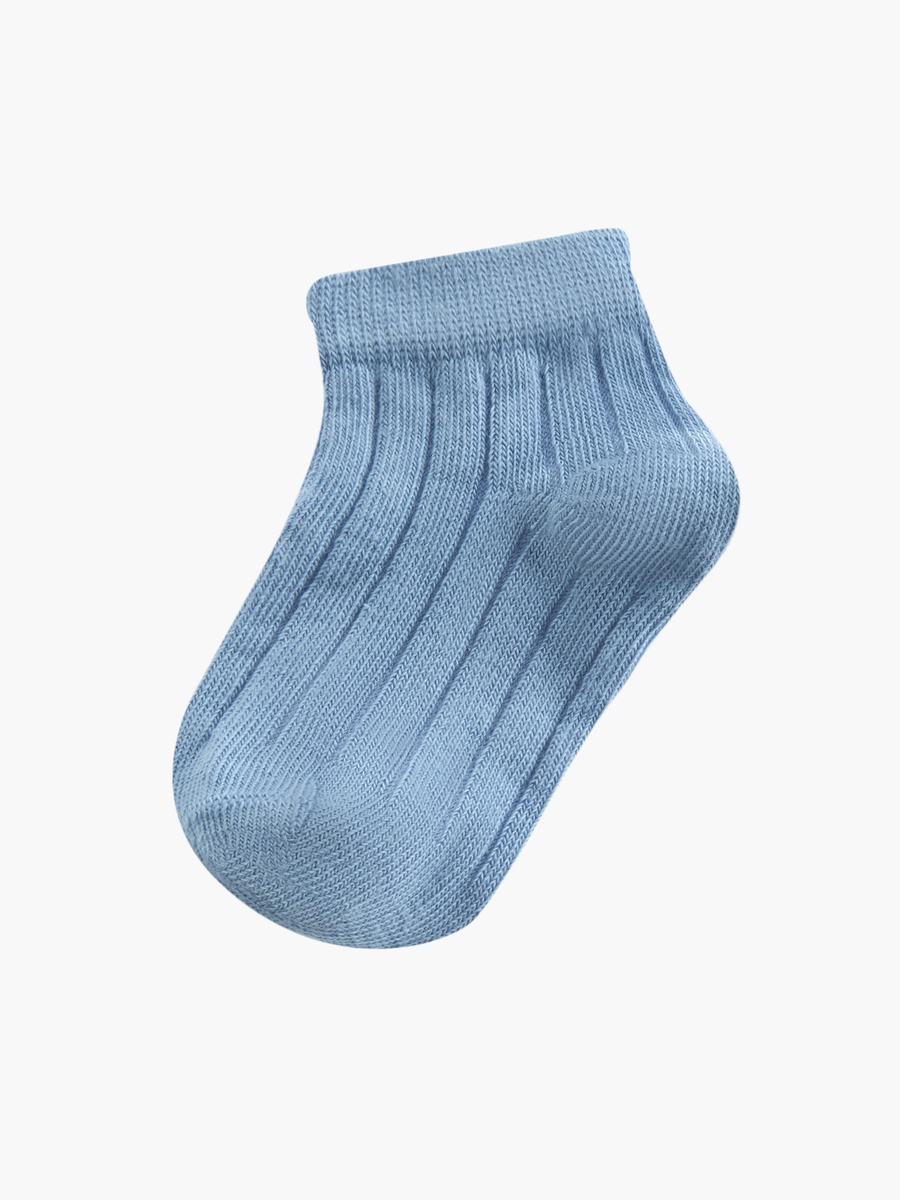 Ribbed Ankle Length Socks - Set of 2