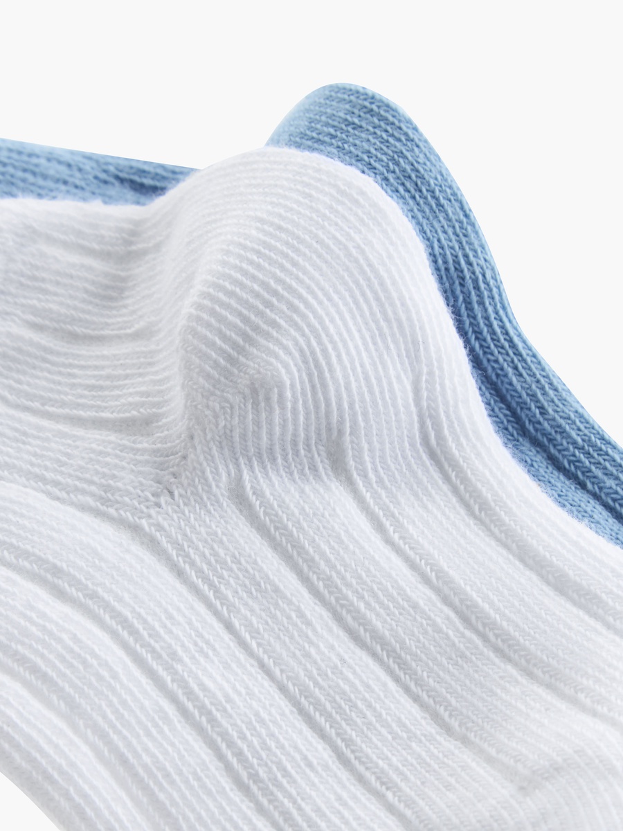 Ribbed Ankle Length Socks - Set of 2
