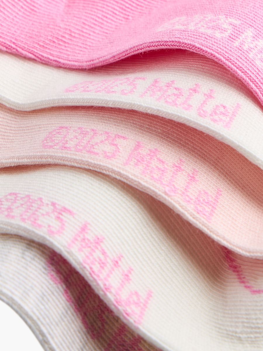 Barbie Print Ankle Length Socks - Set of 6