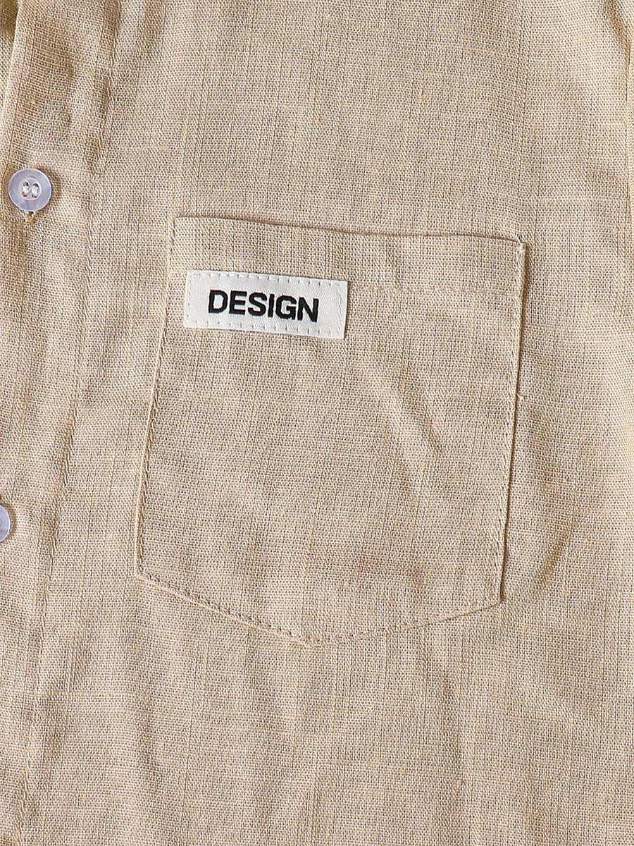 Boys Short Sleeve Shirt and Pants Set