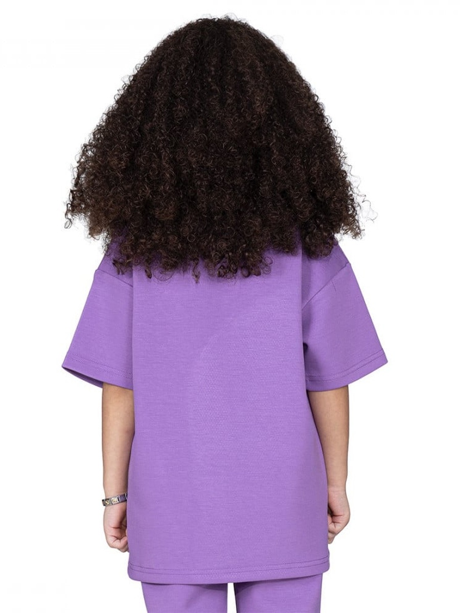 Kids Drop Shoulder Sleeve Oversized T-Shirt