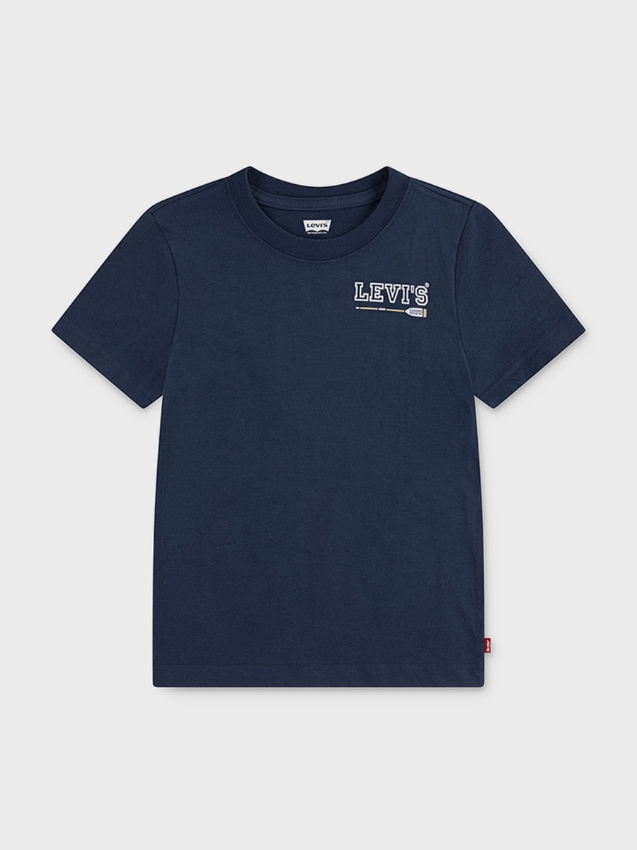 Boys Logo Graphic Print Cotton T-Shirt