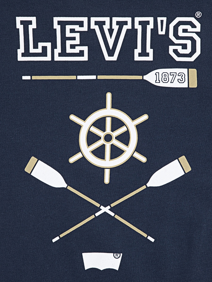Boys Logo Graphic Print Cotton T-Shirt