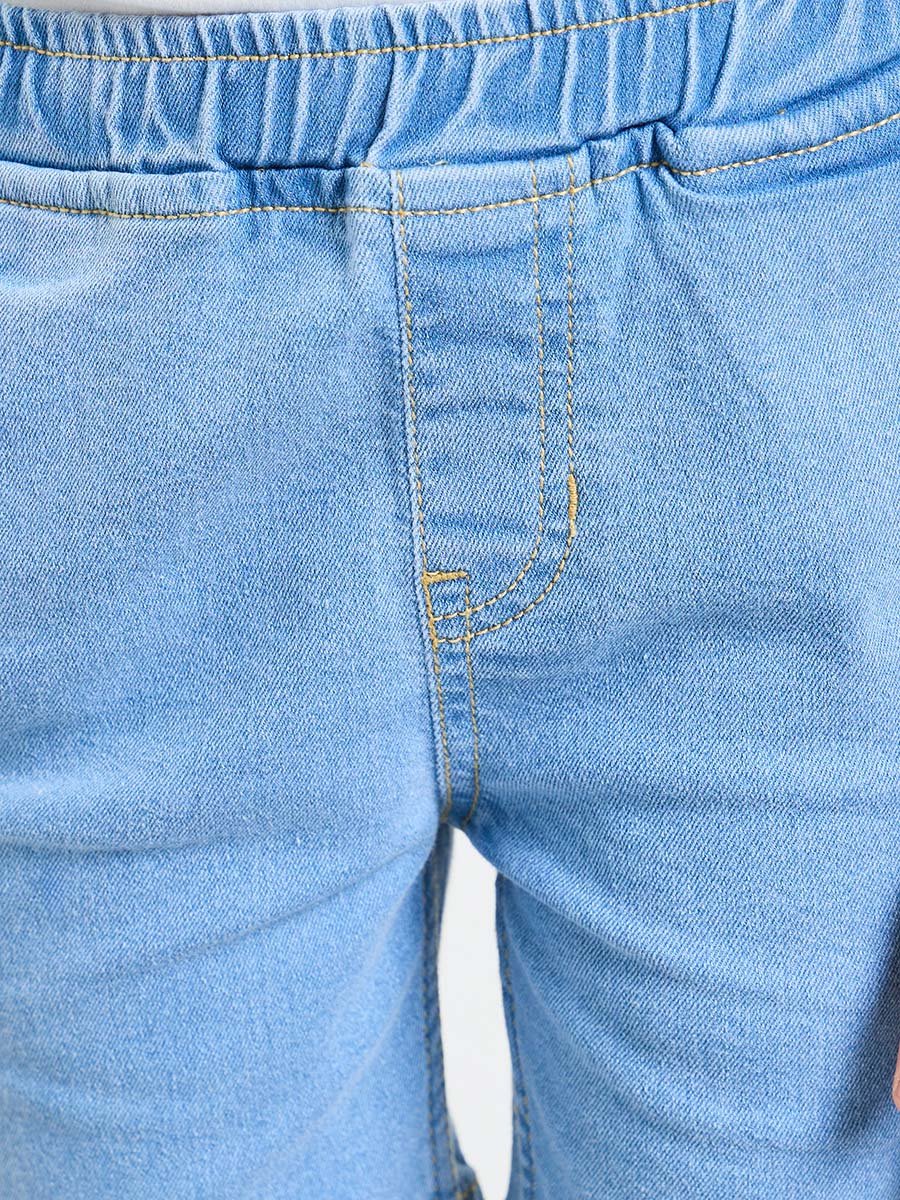Boys Plain Denim Shorts