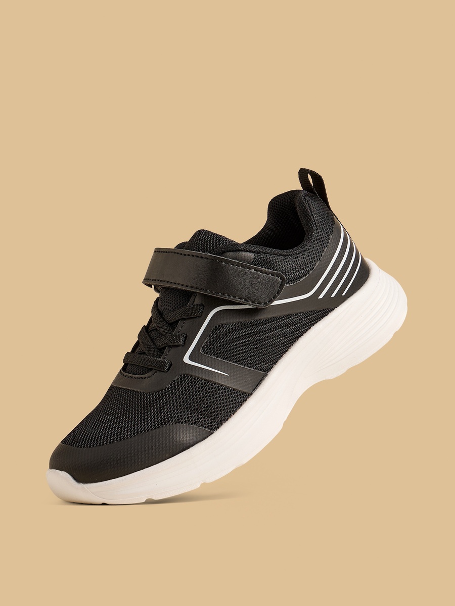 Textured Hook and Loop Sports Shoes