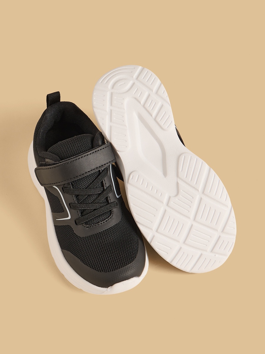 Textured Hook and Loop Sports Shoes