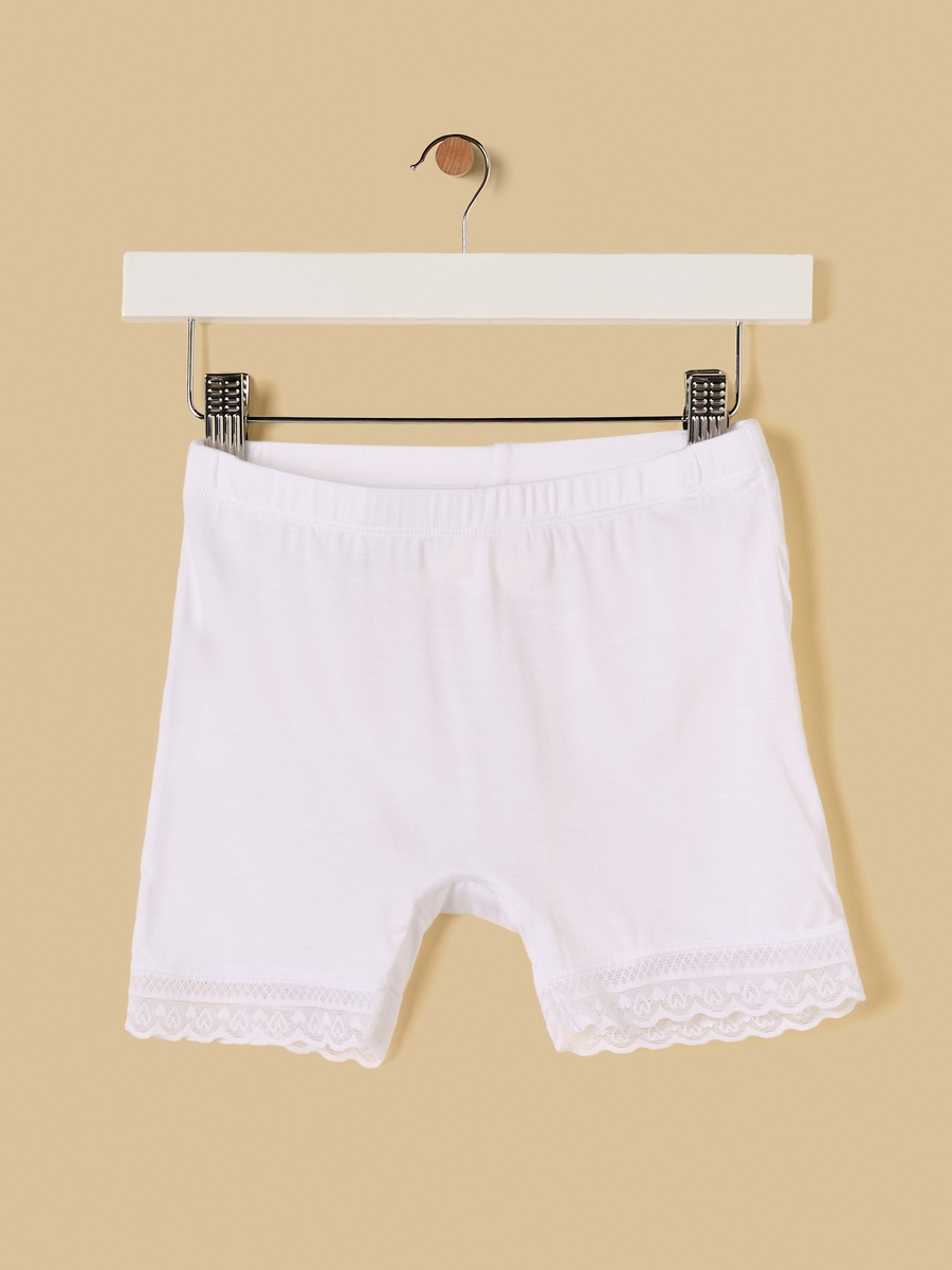 Pack of 2 - Lace Detail Short Leggings