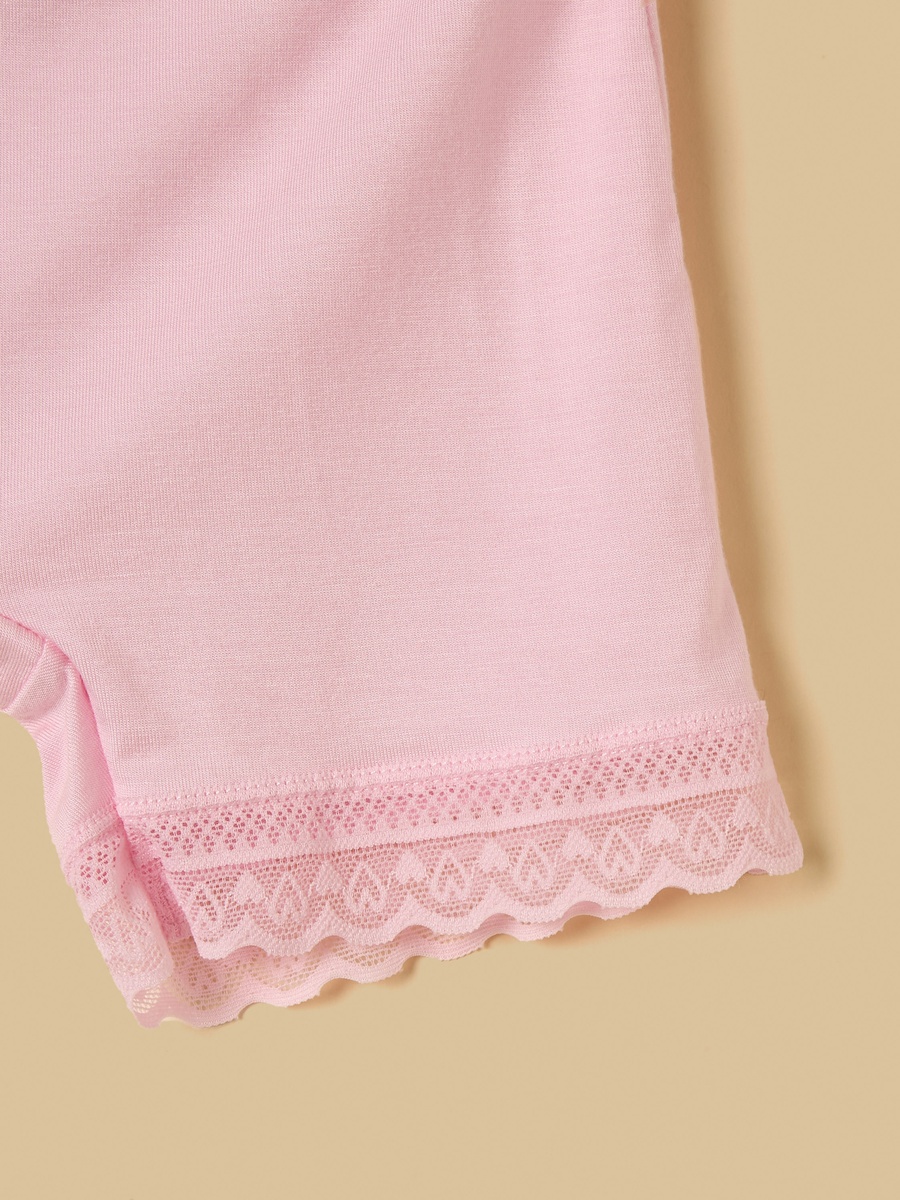 Pack of 2 - Lace Detail Short Leggings