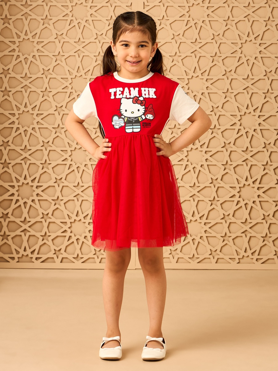 hello kitty formal dress Hello Kitty Manga Evil Tee Dress