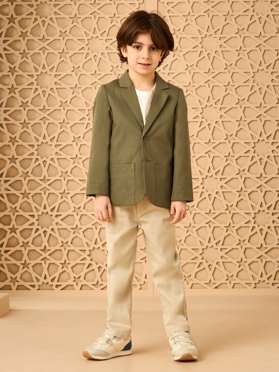Textured Blazer