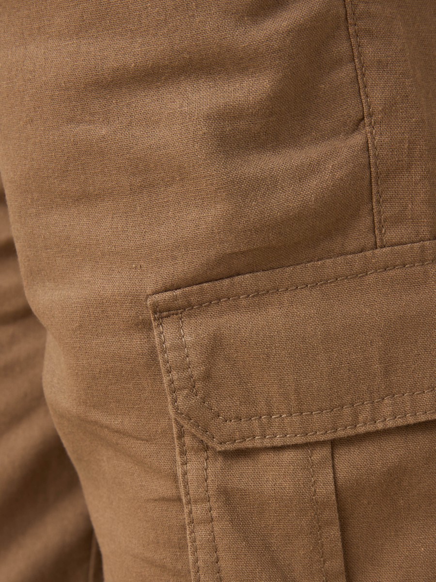 Cargo Linen Shorts
