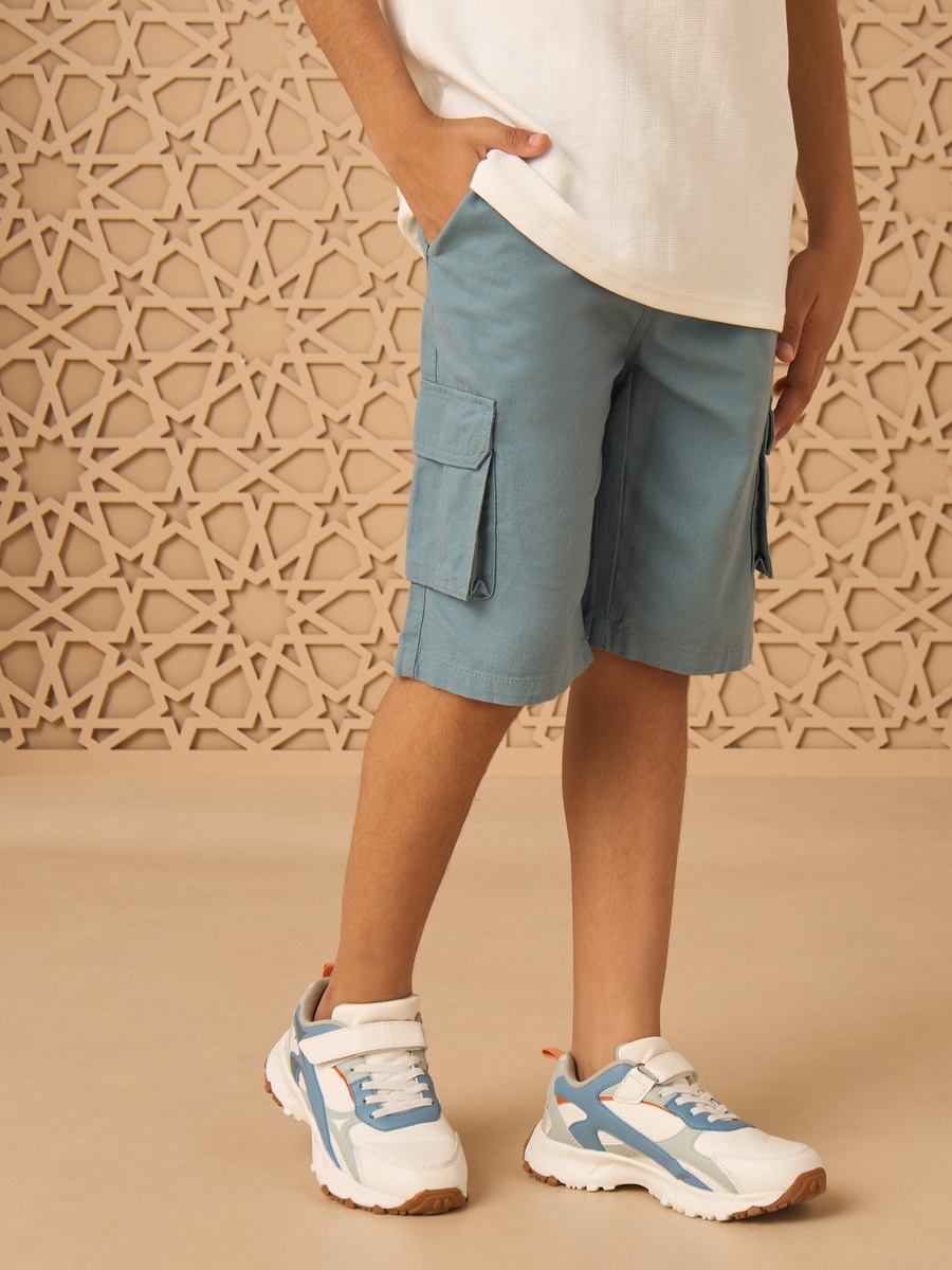 Cargo Linen Shorts