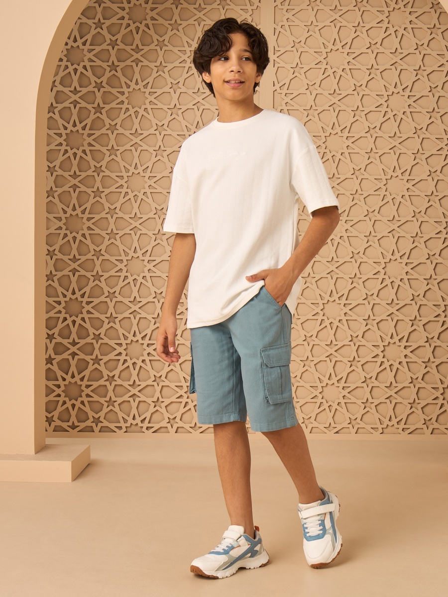 Cargo Linen Shorts
