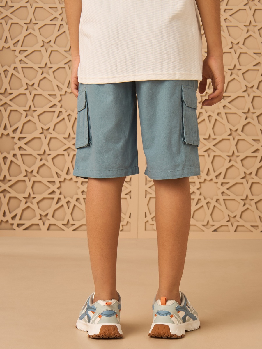 Cargo Linen Shorts
