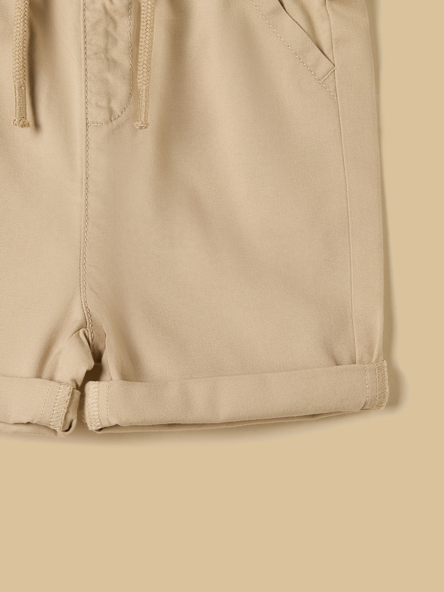 Twill Cotton Shorts