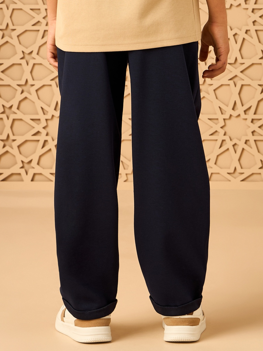 Mid-Rise Pull-On Pants