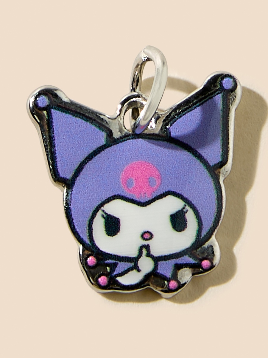 Kuromi Necklace with 4 Pendants