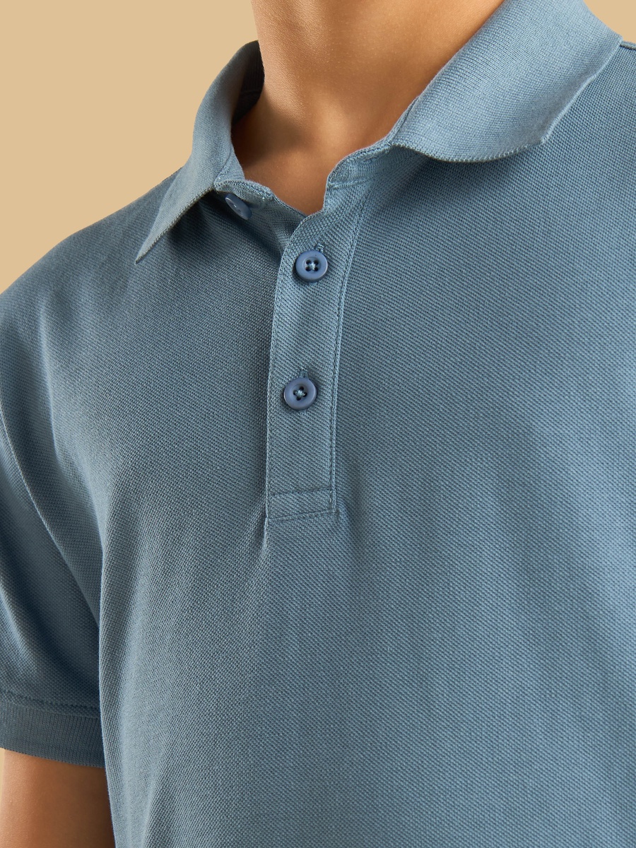 Cotton Polo T-Shirt