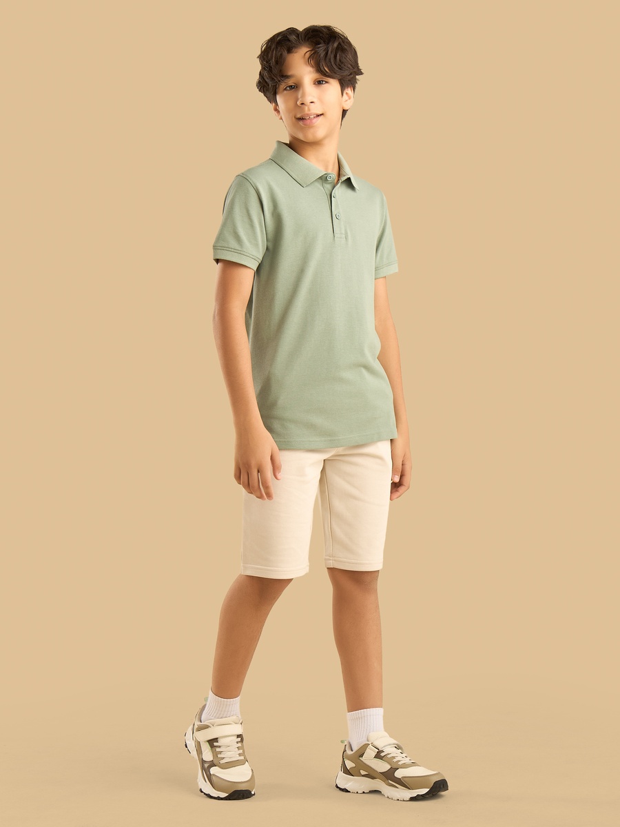 Cotton Polo T-Shirt