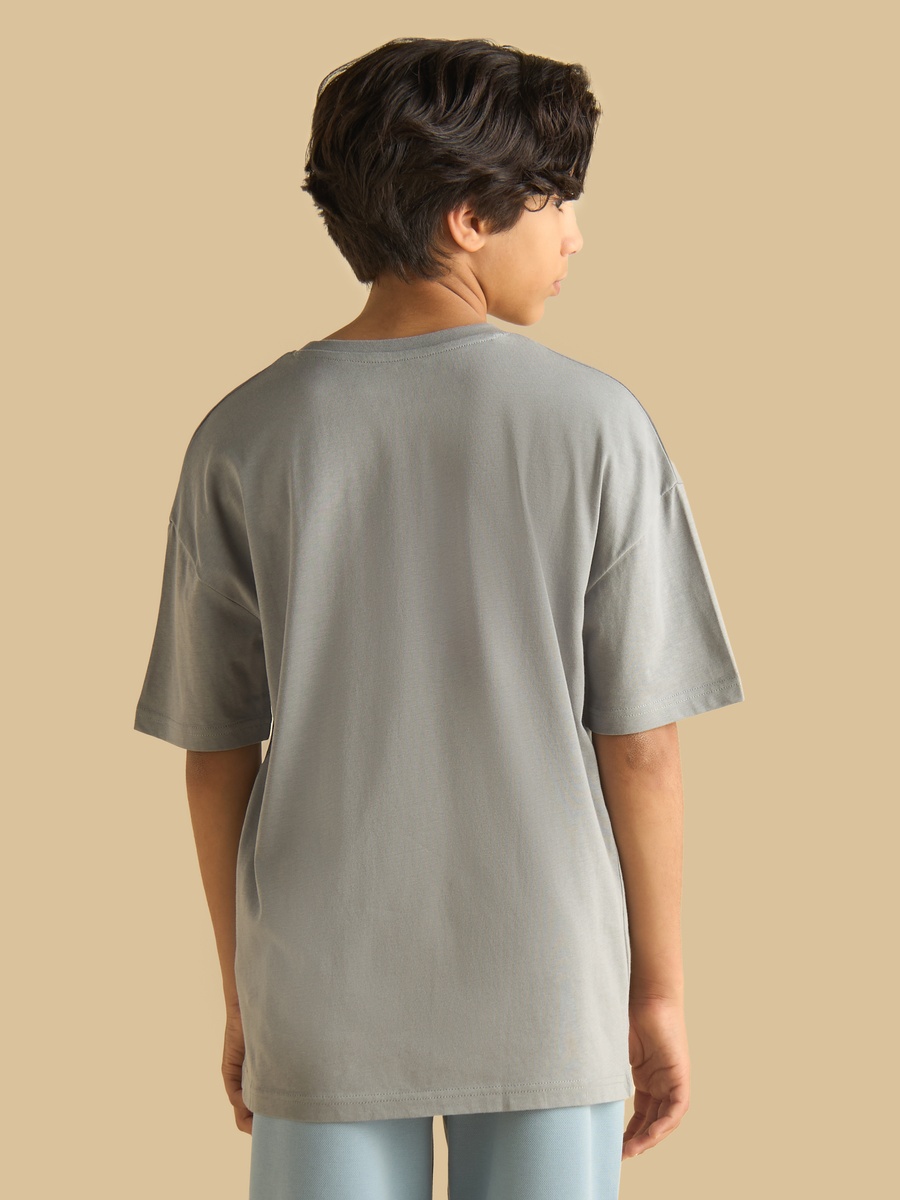 Tiger Print Cotton T-Shirt