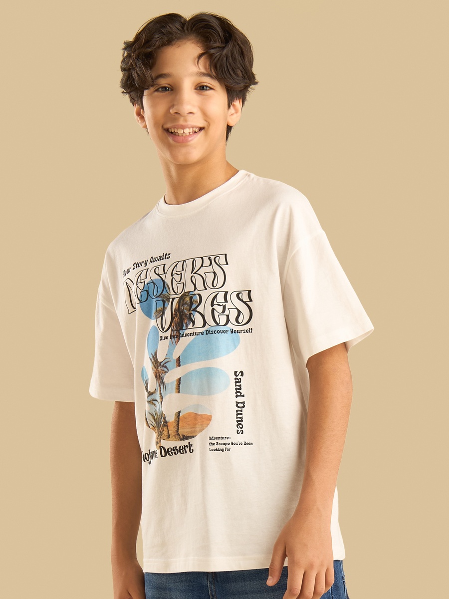Printed Cotton T-Shirt