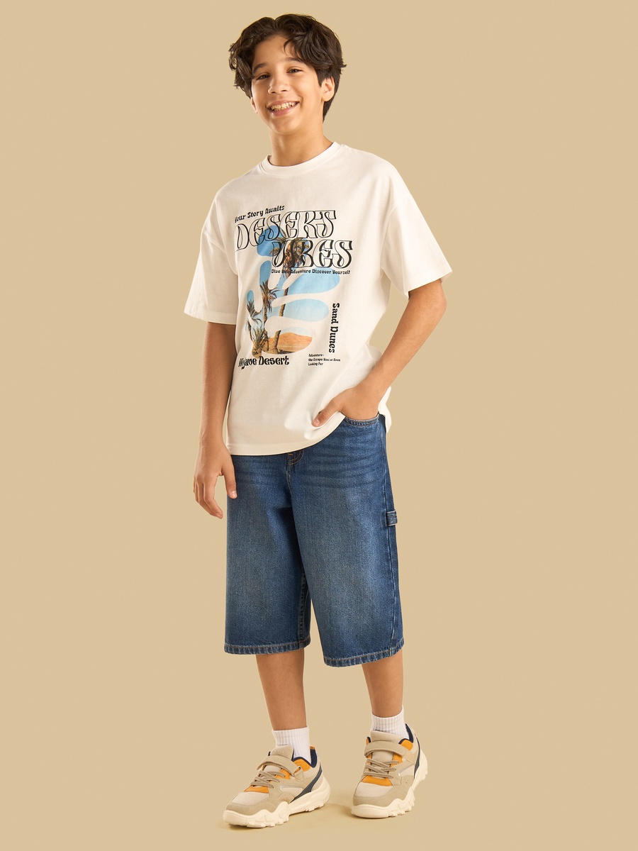 Printed Cotton T-Shirt