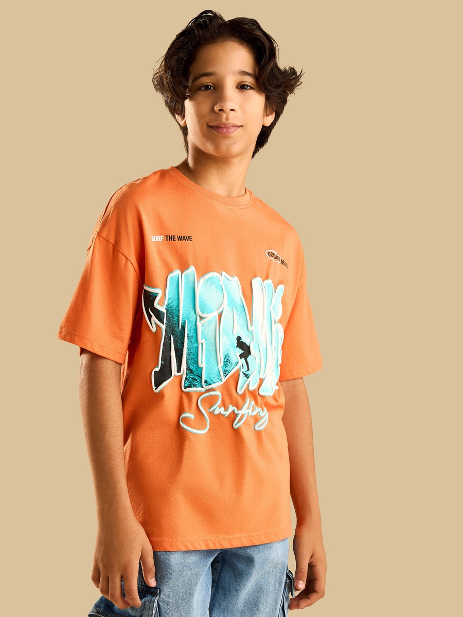 Graphic Print Cotton T-Shirt