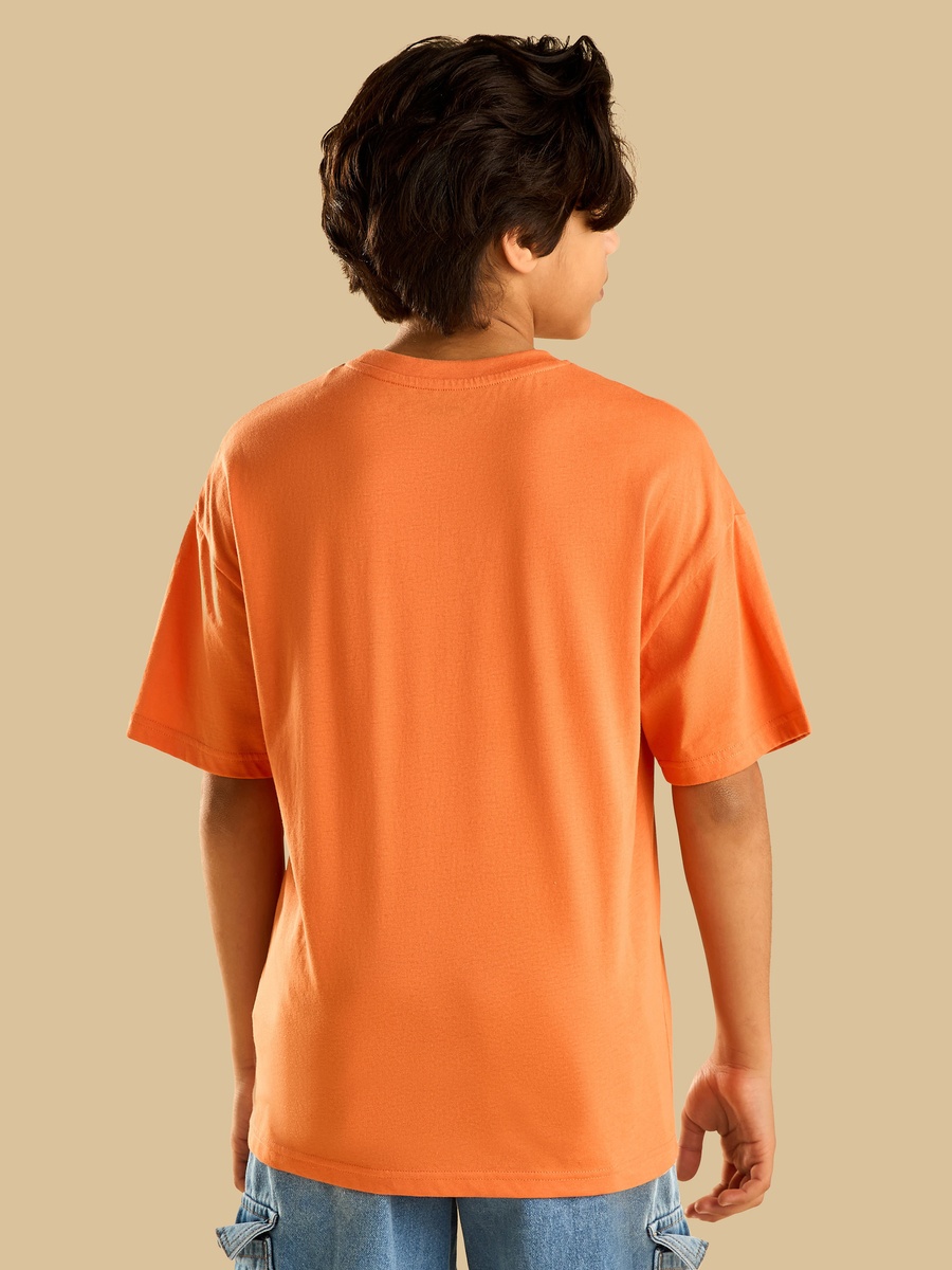 Graphic Print Cotton T-Shirt