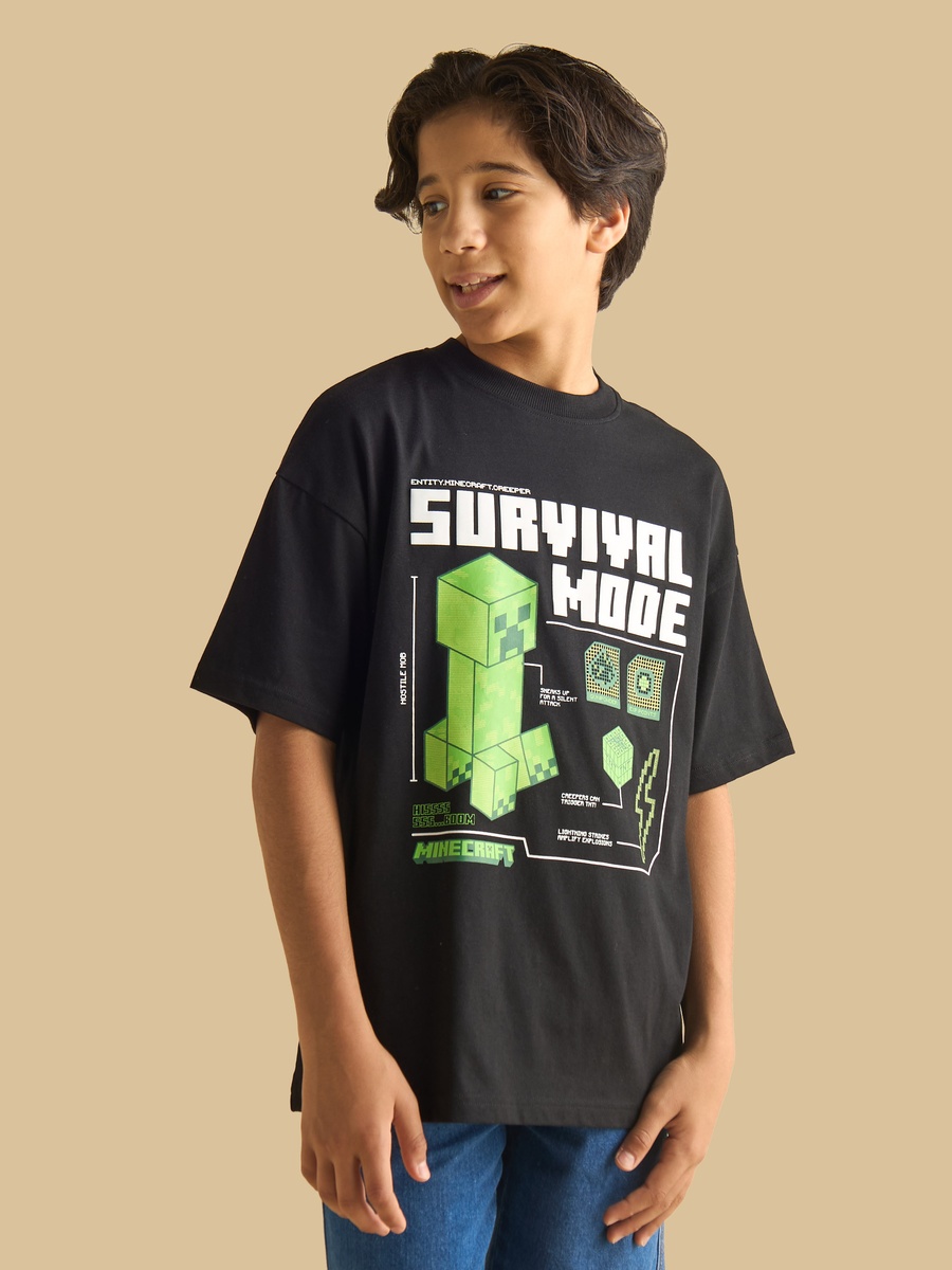 Minecraft Print T-Shirt