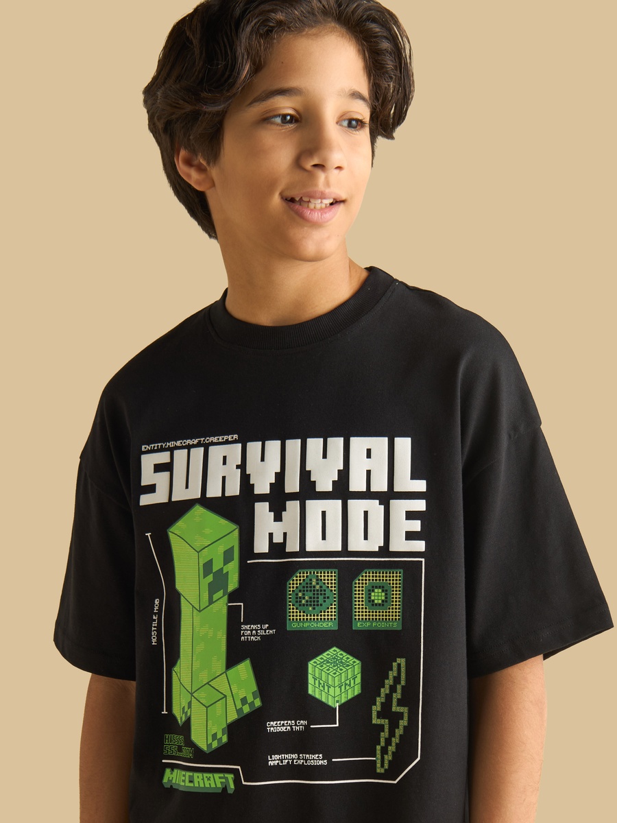 Minecraft Print T-Shirt