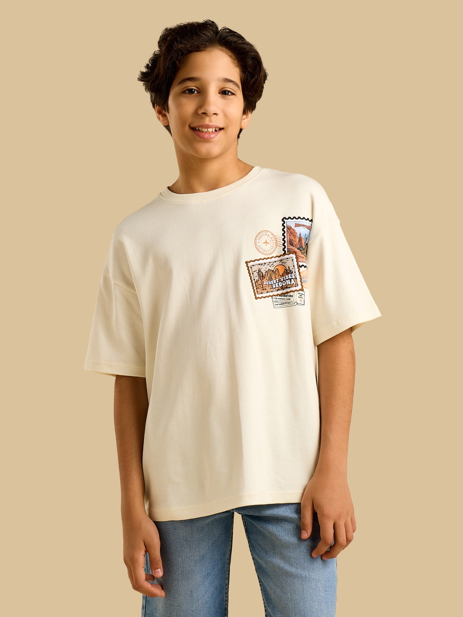 Printed Cotton T-Shirt