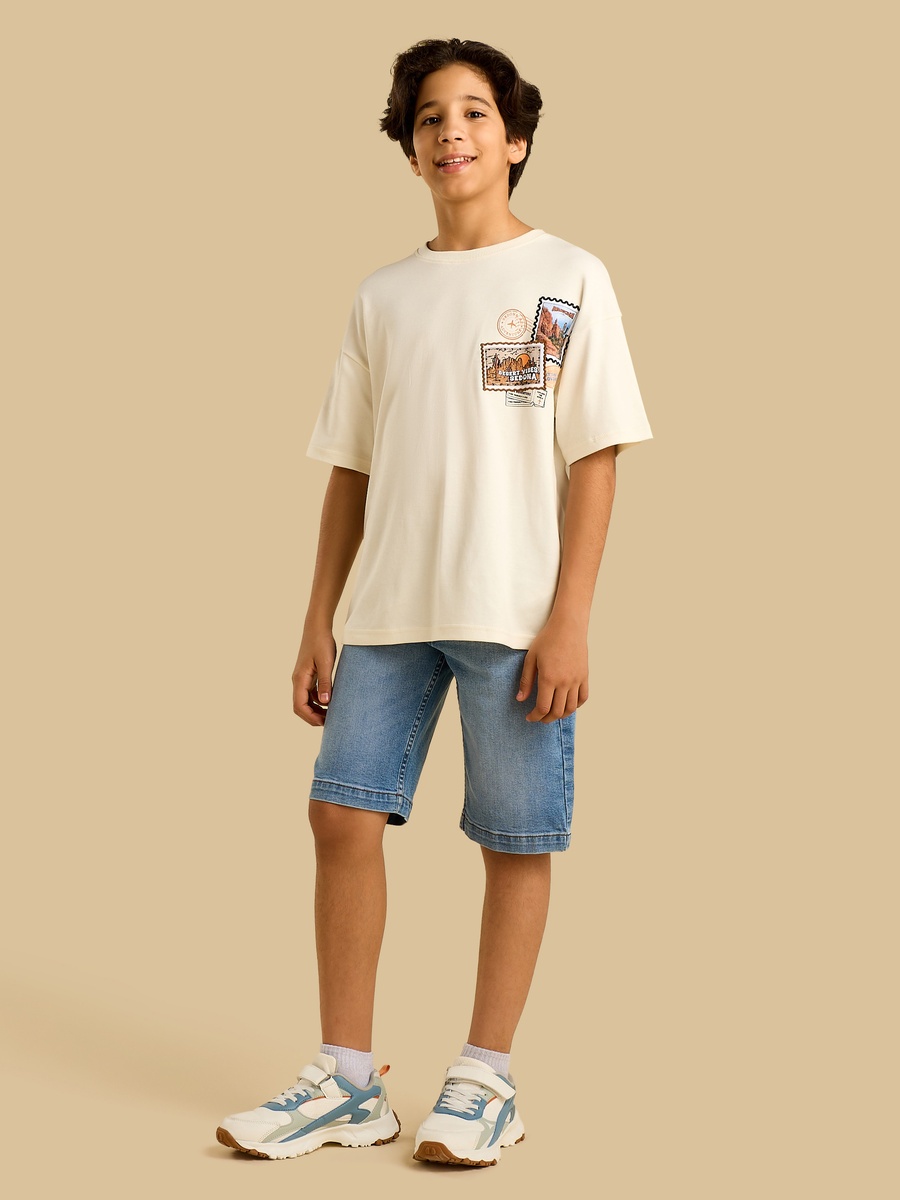 Printed Cotton T-Shirt