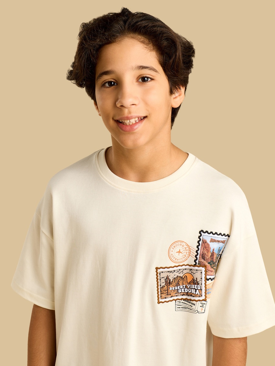Printed Cotton T-Shirt