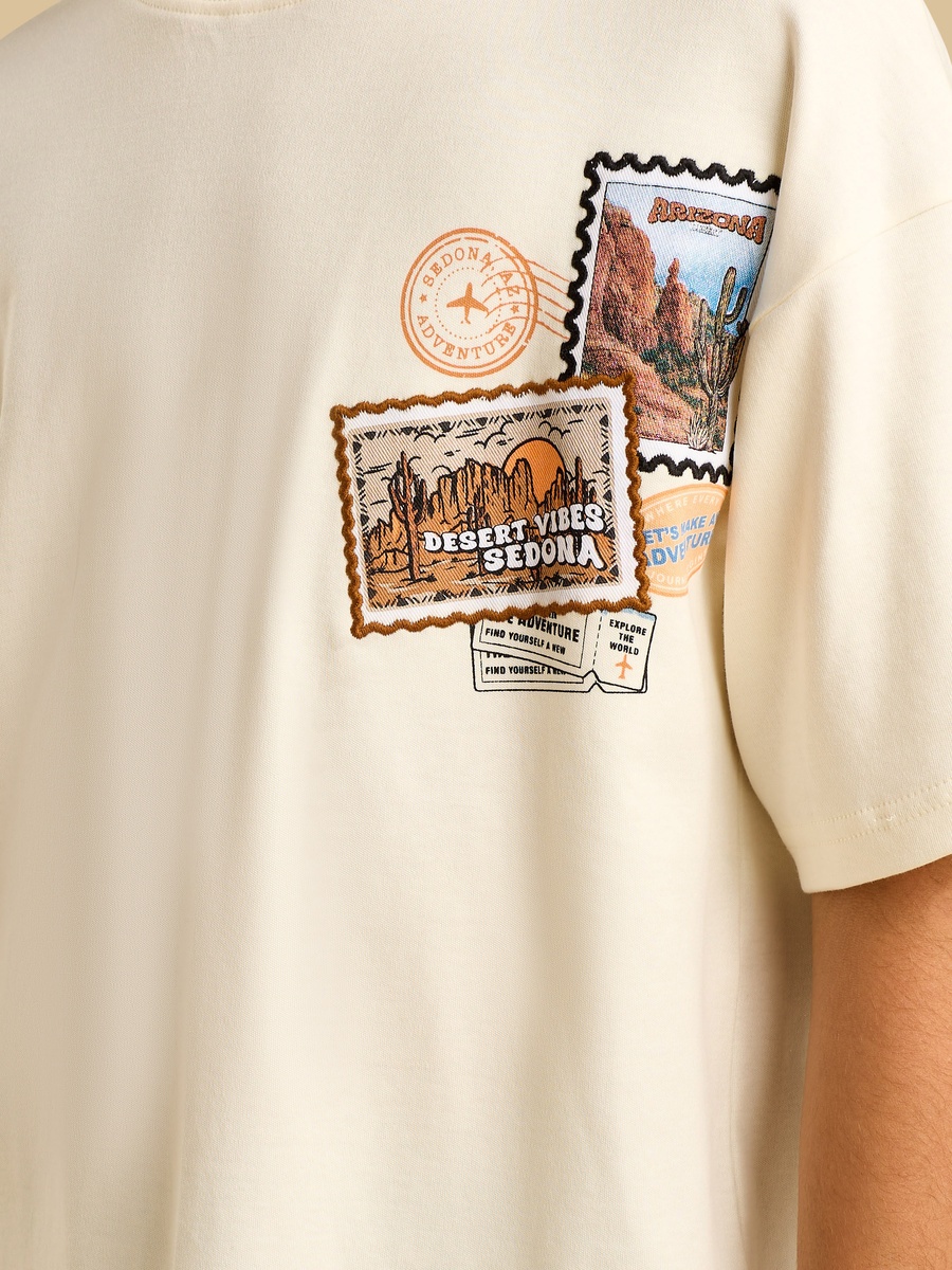 Printed Cotton T-Shirt