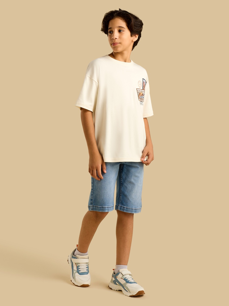 Printed Cotton T-Shirt