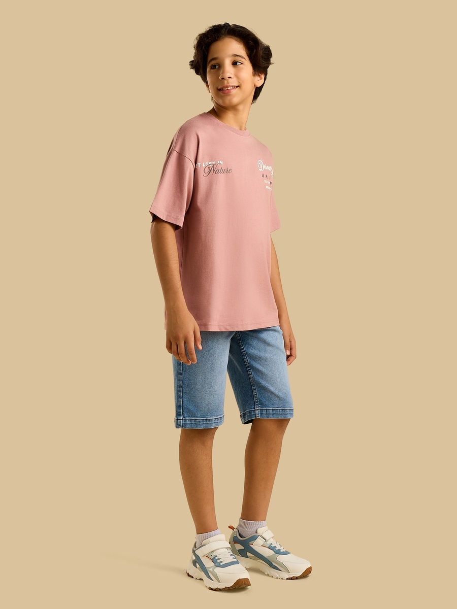 Desert Print Cotton T-Shirt