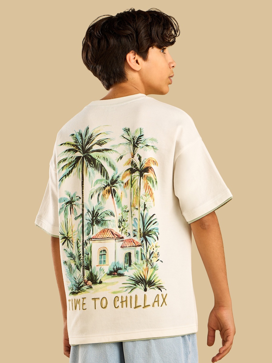Landscape Print T-Shirt