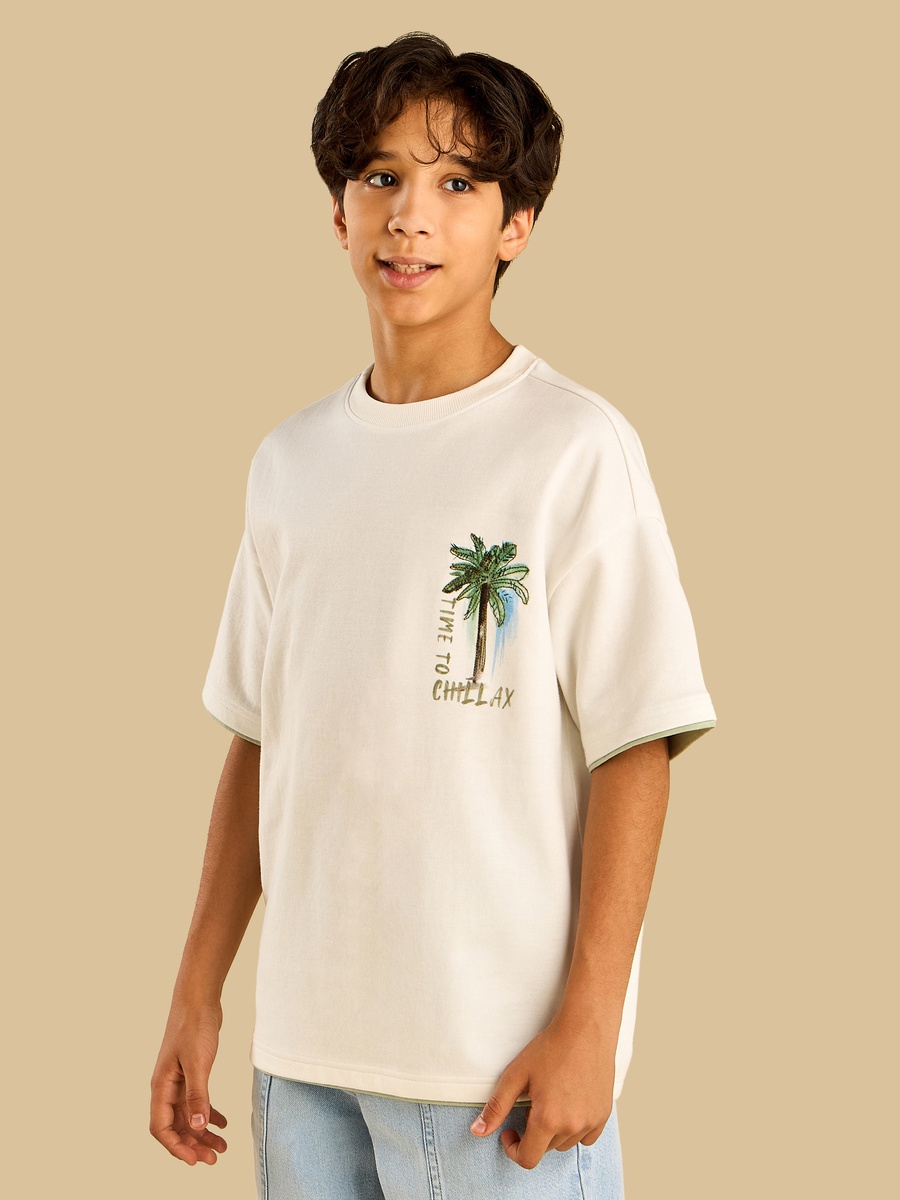 Landscape Print T-Shirt