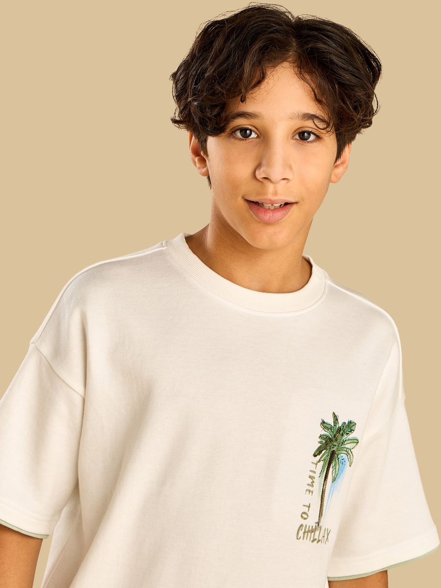 Landscape Print T-Shirt