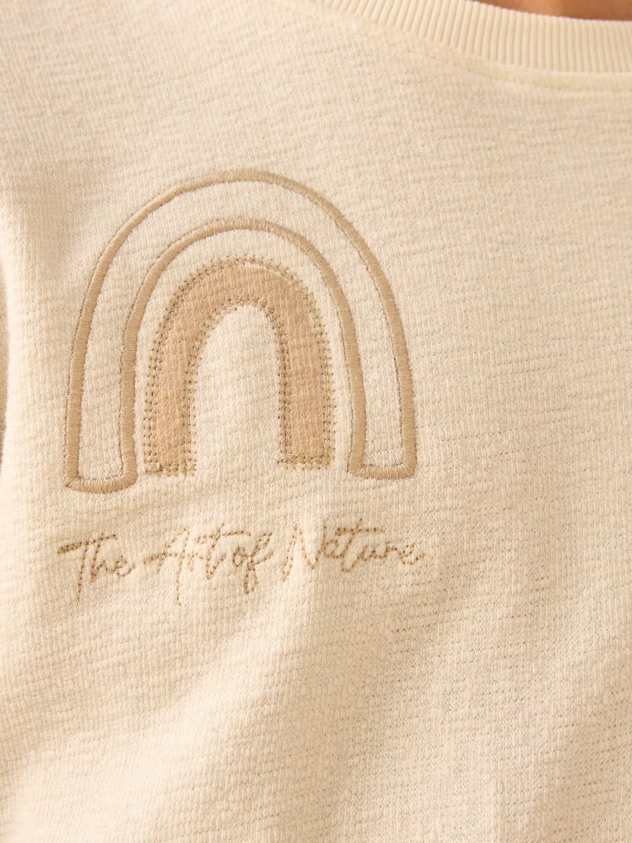 Embroidered Cotton T-Shirt