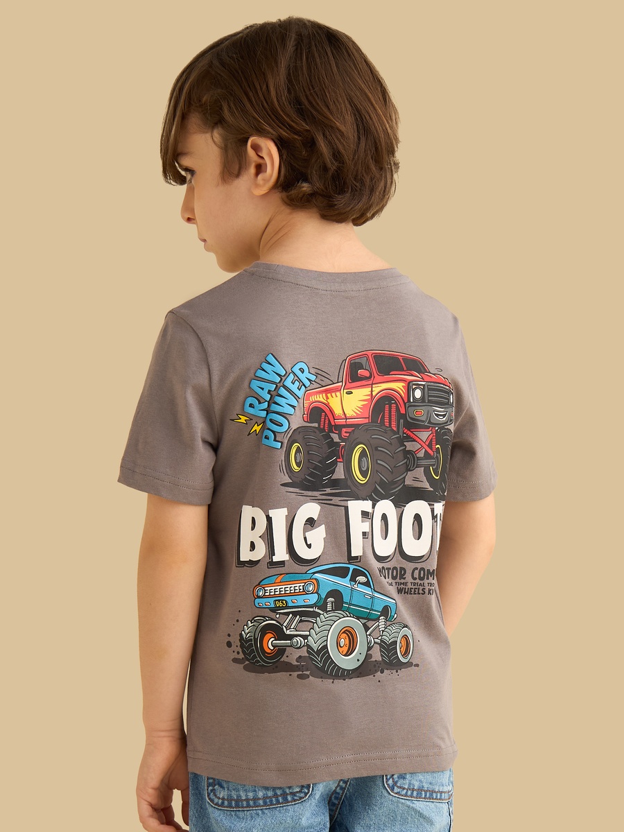 Graphic Print Cotton T-Shirt