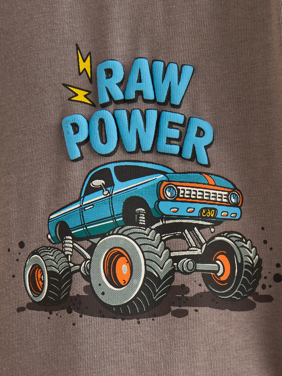 Graphic Print Cotton T-Shirt
