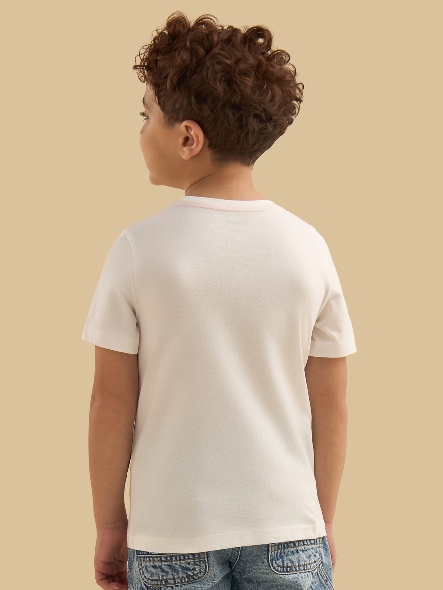Dinosaur Print Cotton T-Shirt