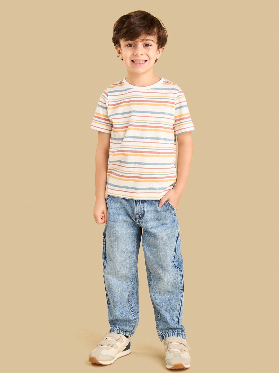 Striped Cotton T-Shirt