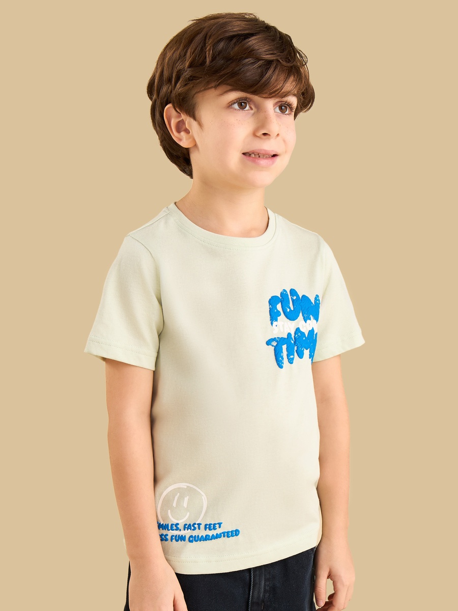 Printed Cotton T-Shirt