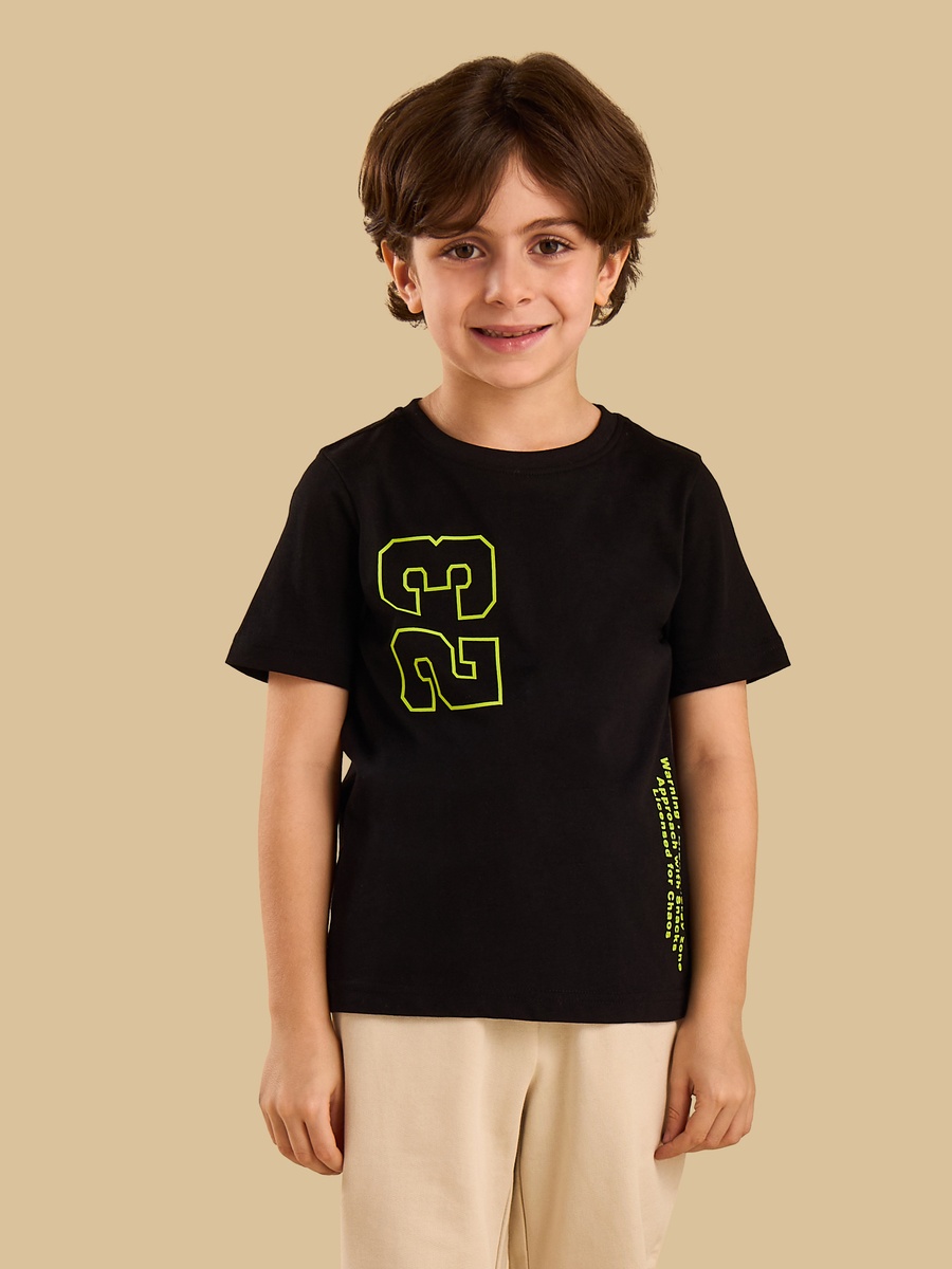 Graphic Print Cotton T-Shirt