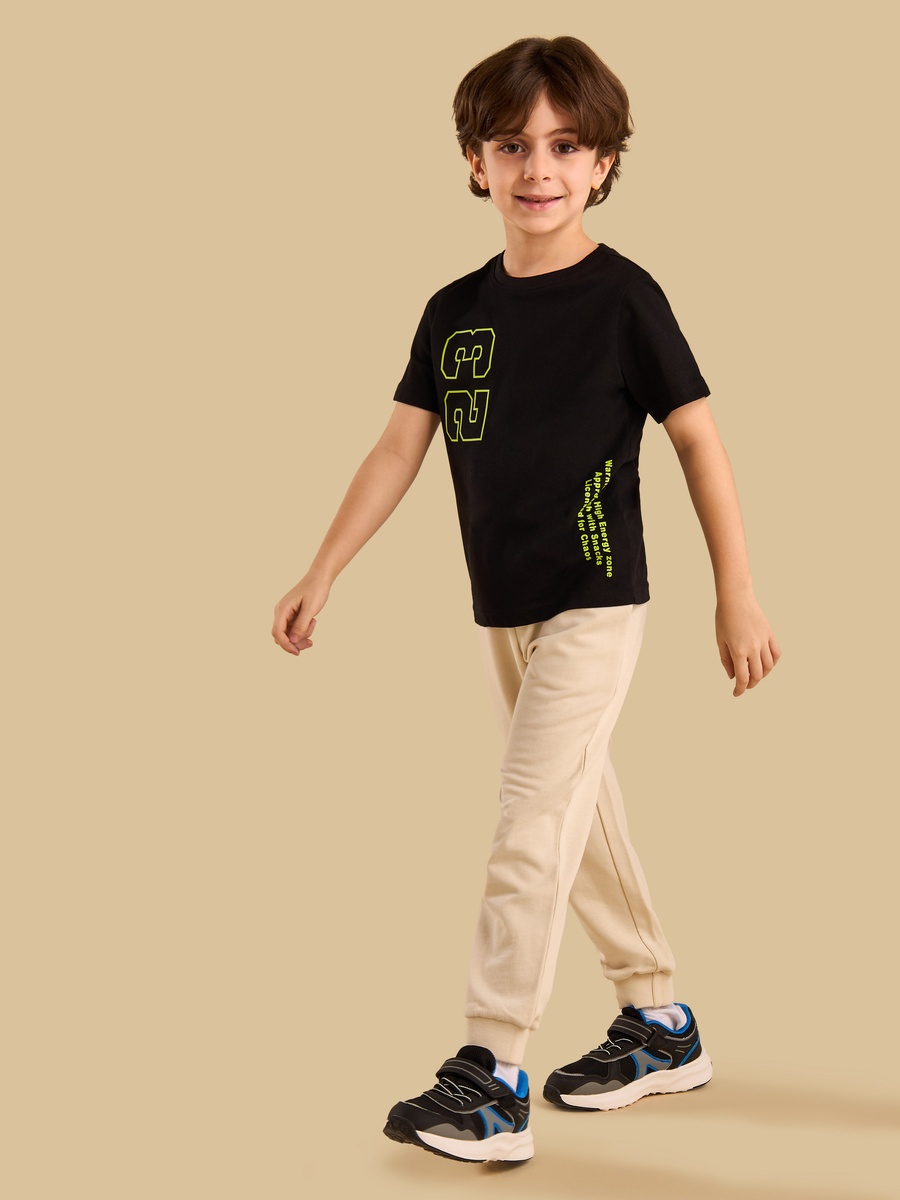 Graphic Print Cotton T-Shirt