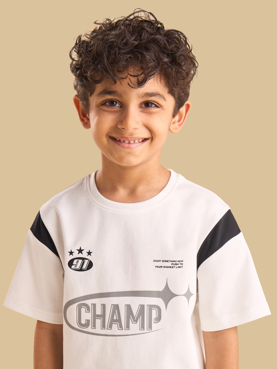 Printed Cotton T-Shirt