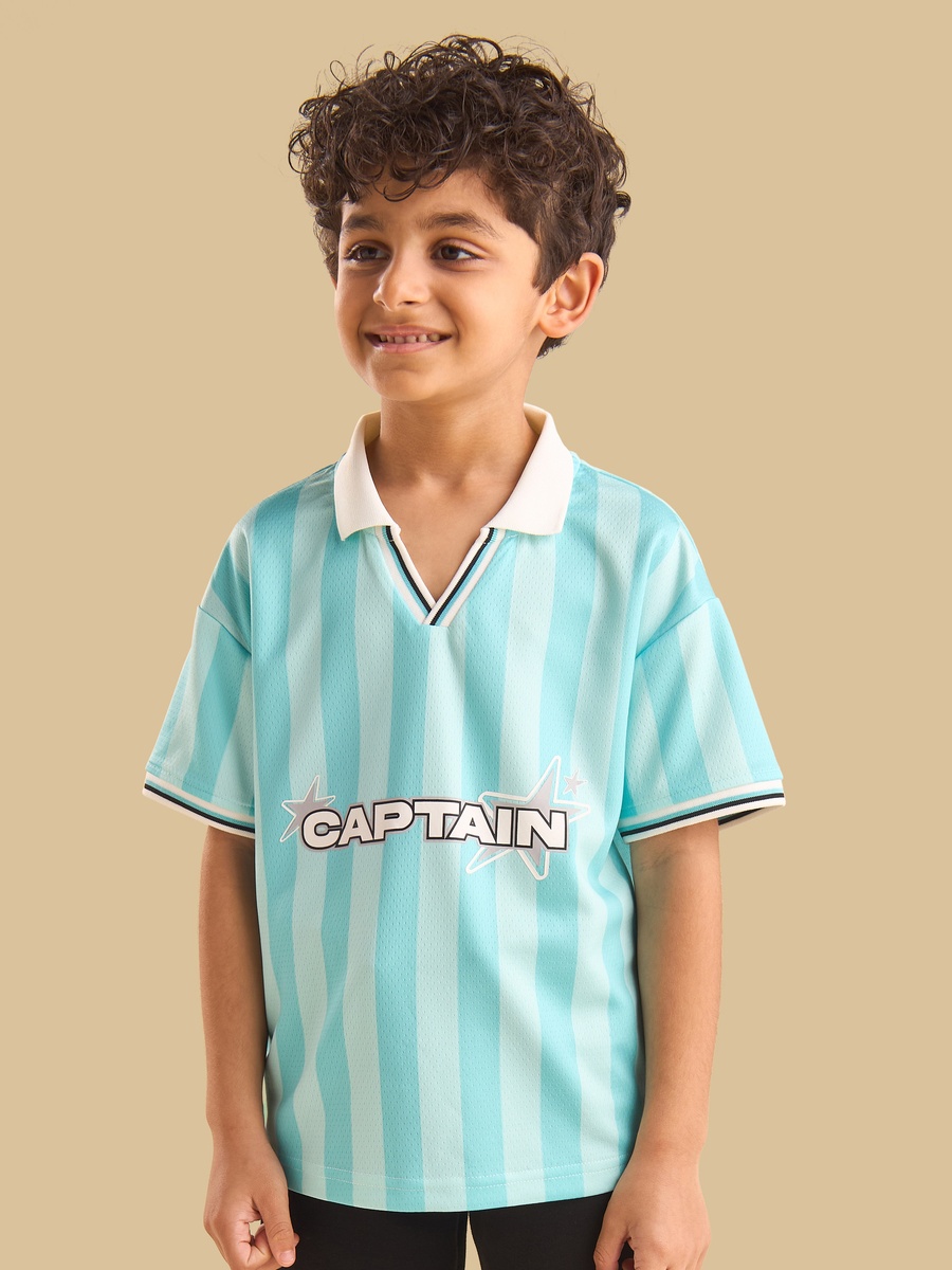 Striped Polo T-Shirt