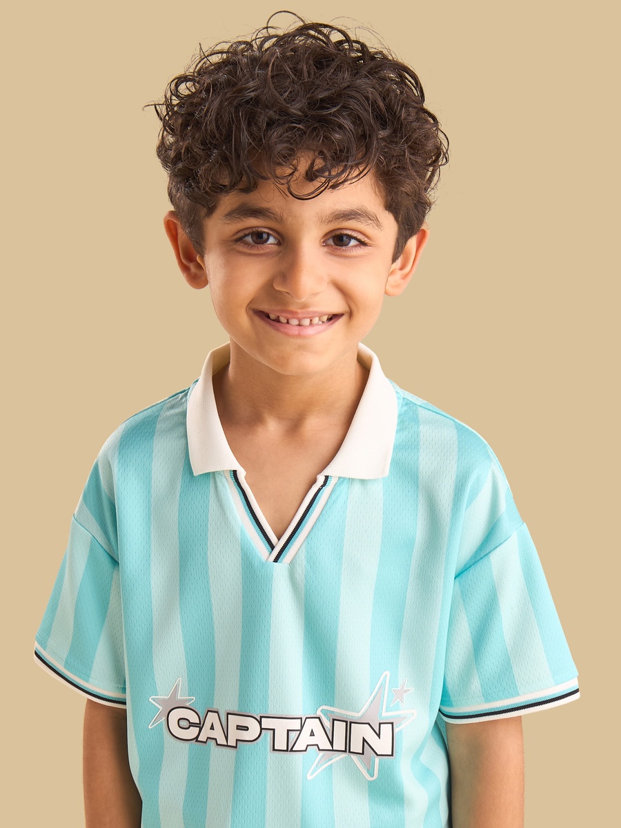 Striped Polo T-Shirt